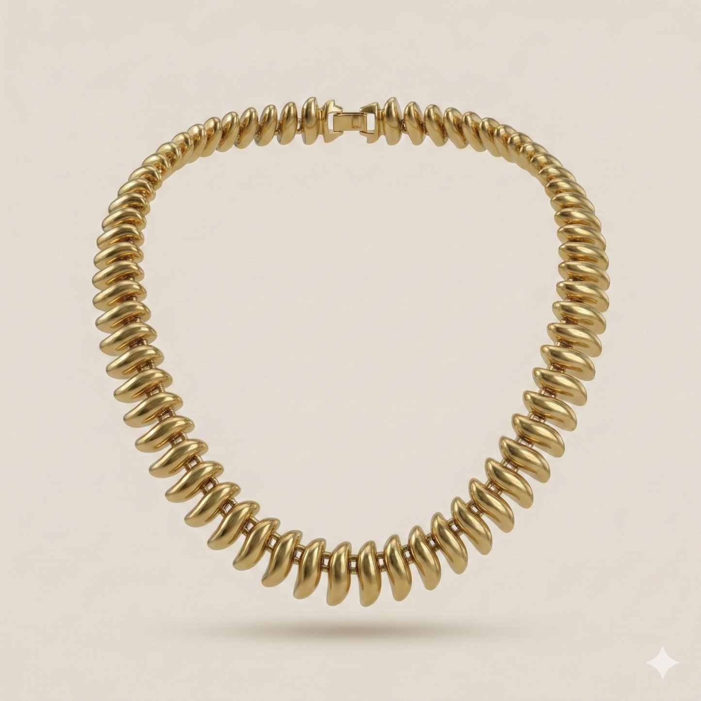 1980’s Sculptural Collar Necklace - Vintage Piece