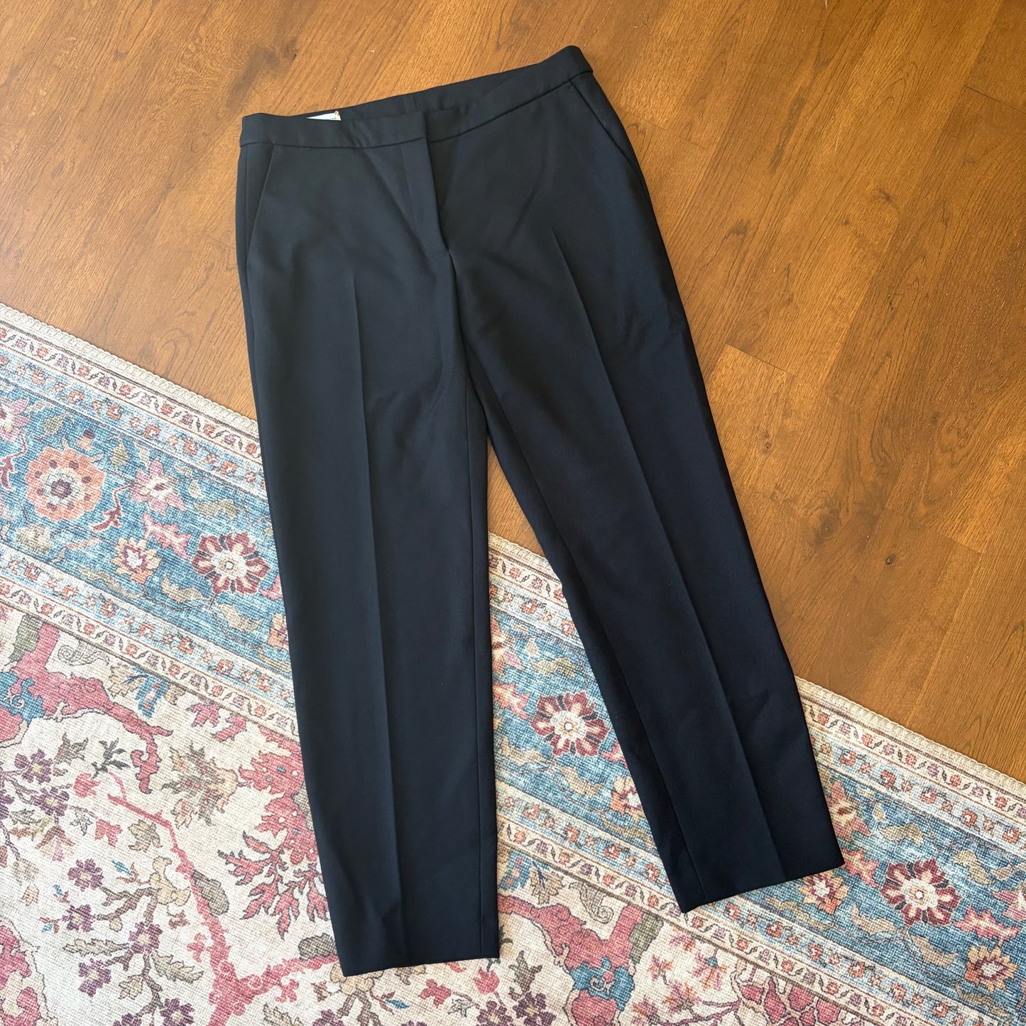 Dries Van Noten Black, Tailored Wool Trousers - UK 40 / UK 12 - Past Season