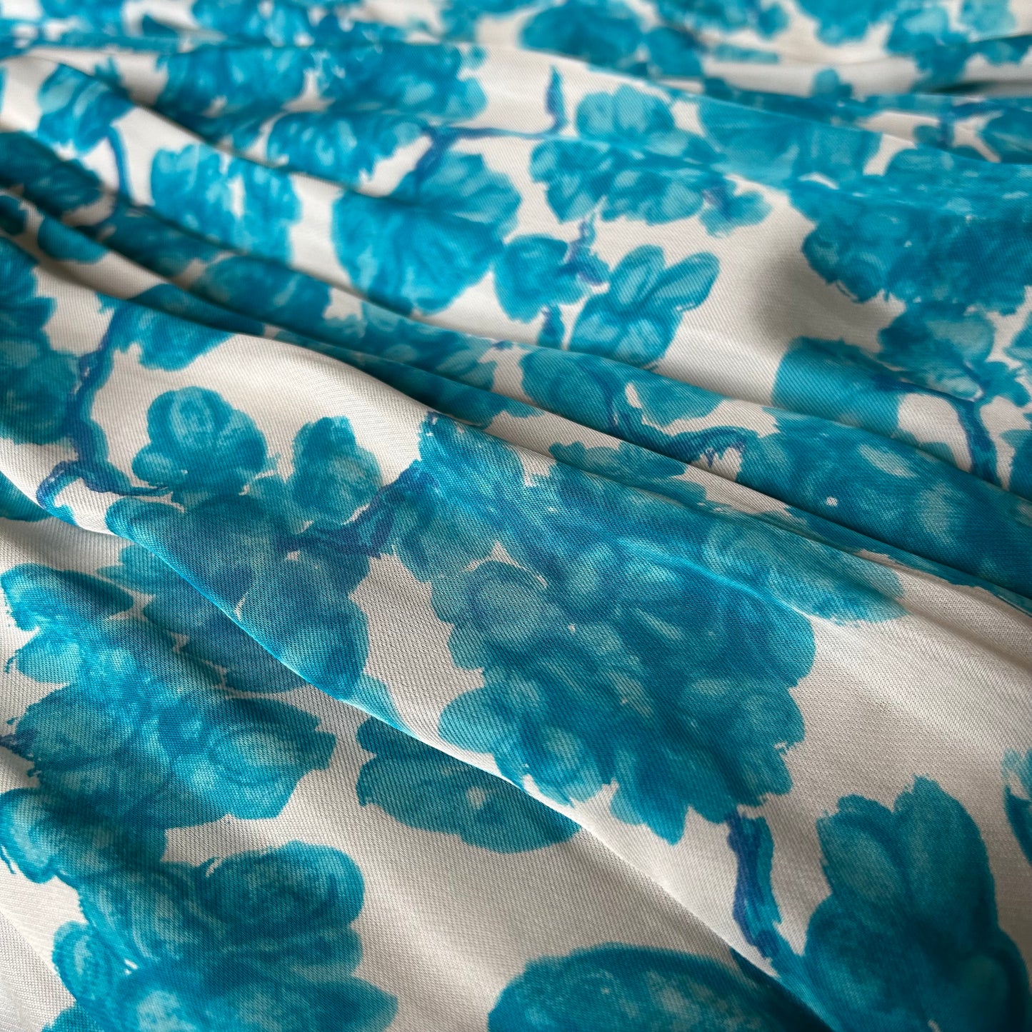 1950s Vintage Frank Usher Floral Patterned Ballgown - UK 10