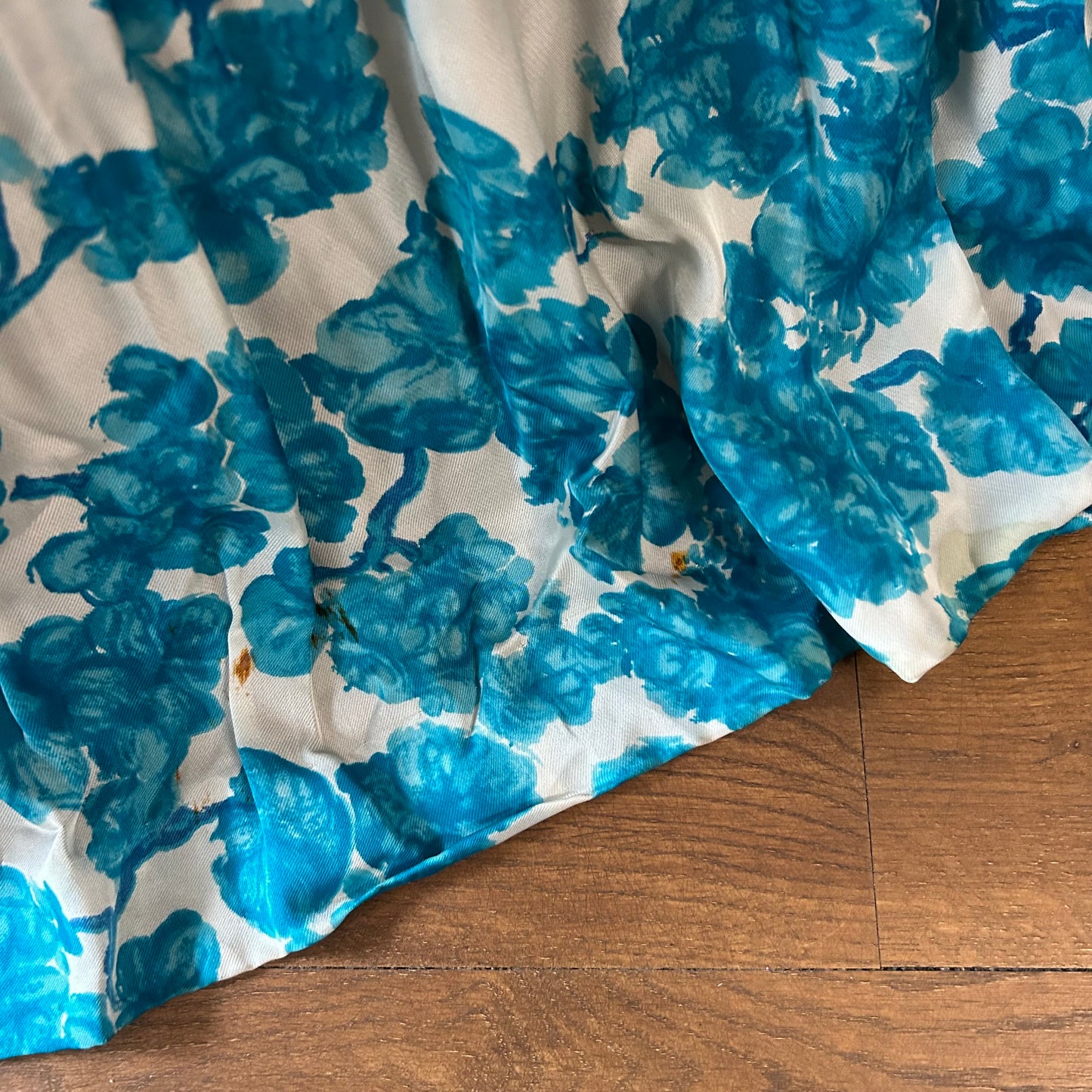 1950s Vintage Frank Usher Floral Patterned Ballgown - UK 10