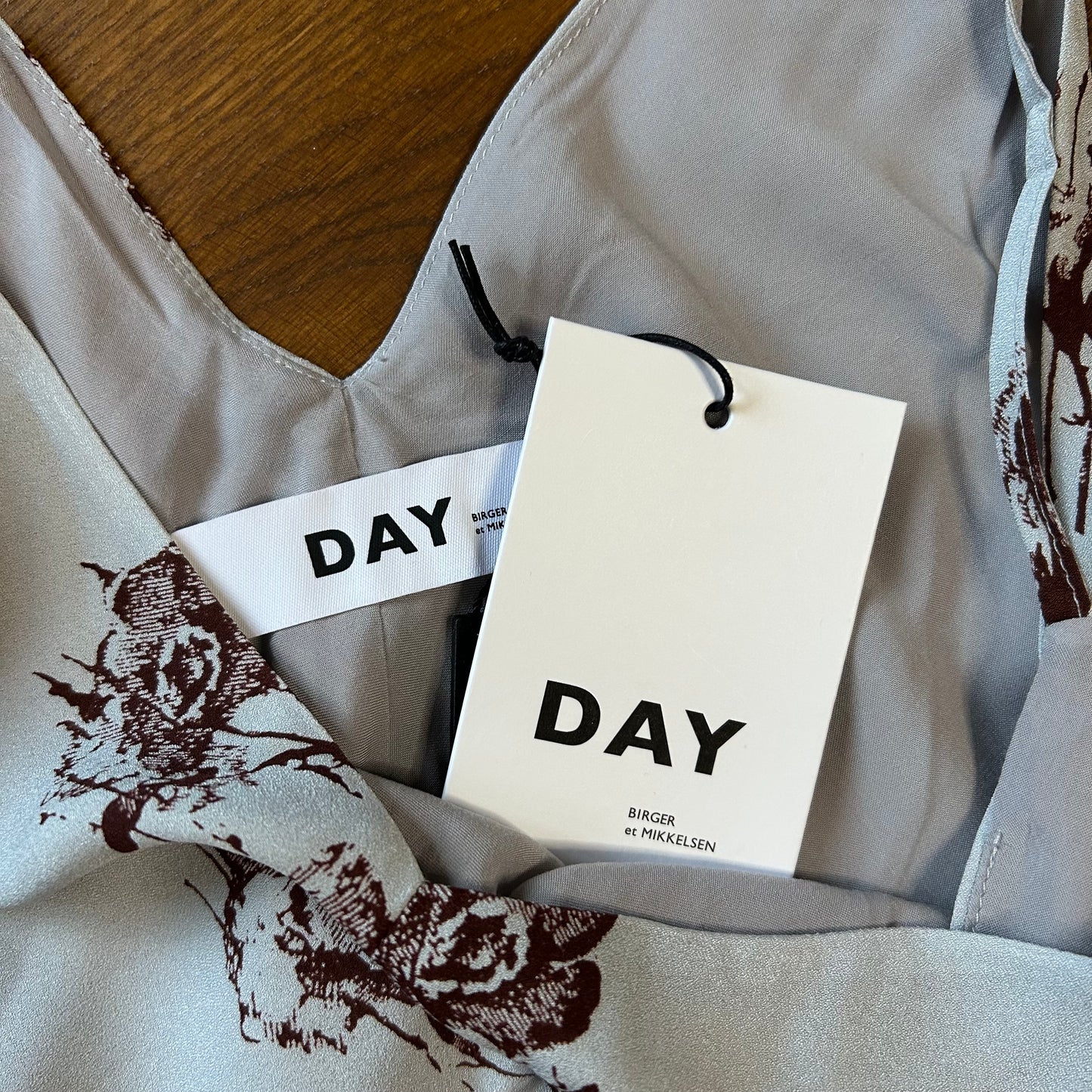 DAY Birger et Mikkelsen Minimalist Printed Slip Dress - EU 36 (UK 10)