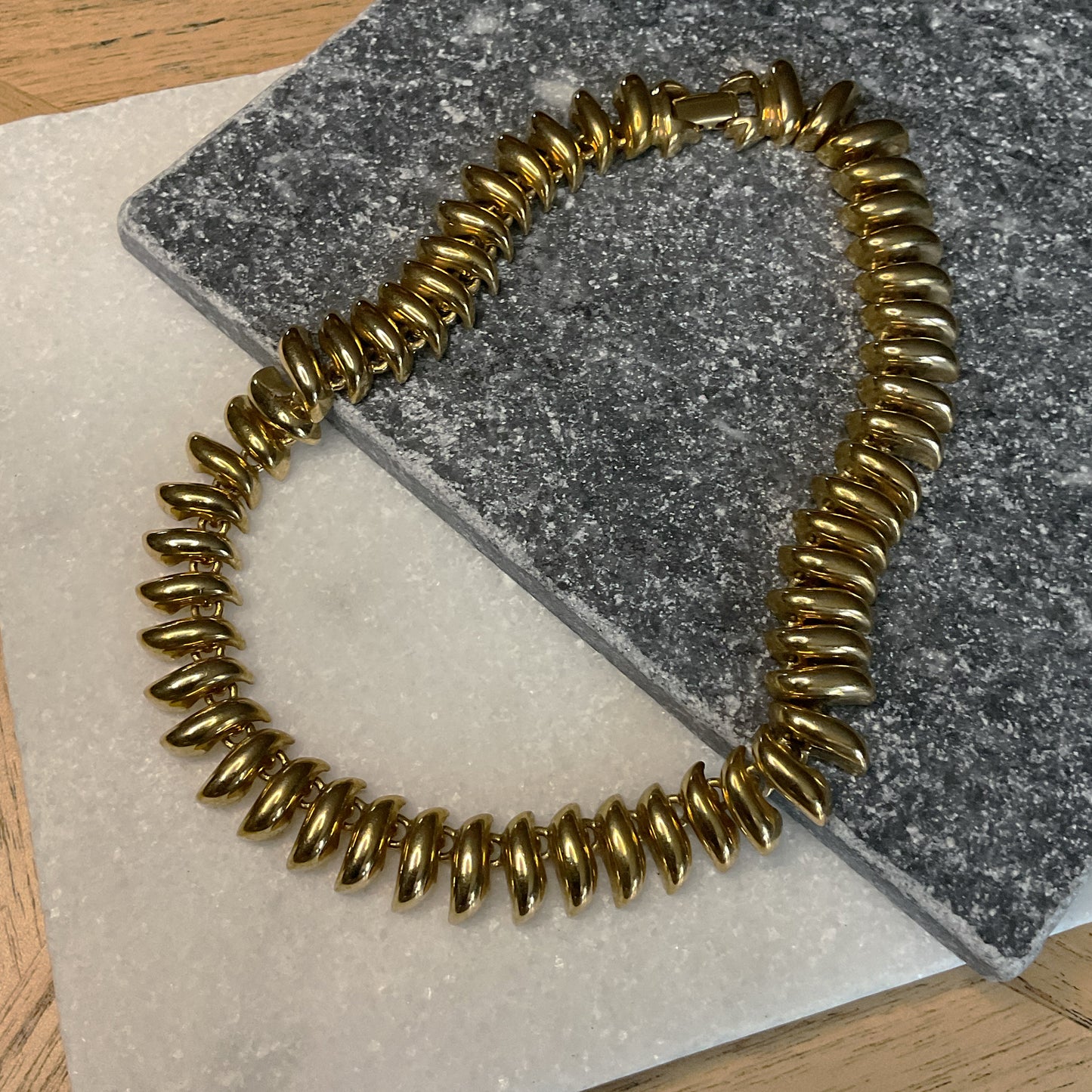 1980’s Sculptural Collar Necklace - Vintage Piece