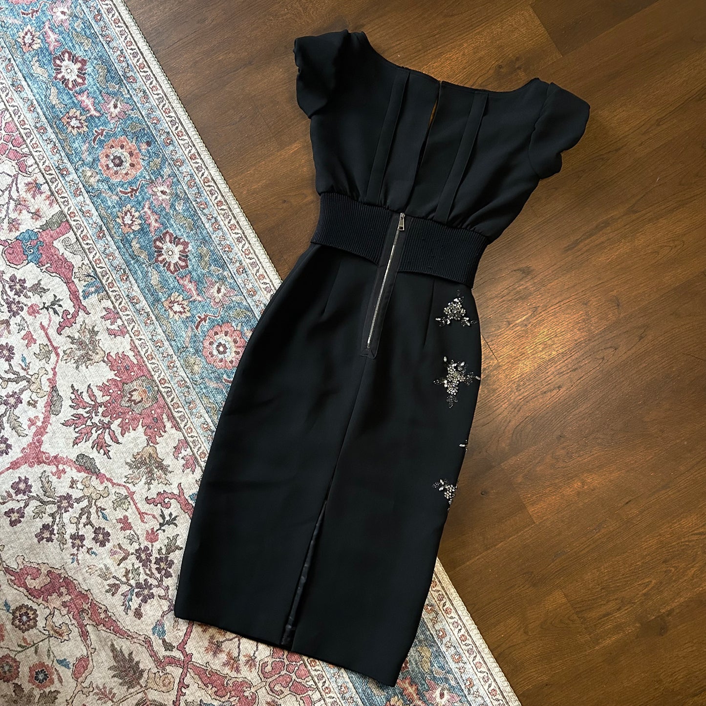No.21 Black Embellished Cocktail Dress - IT 42 (UK 6-8)
