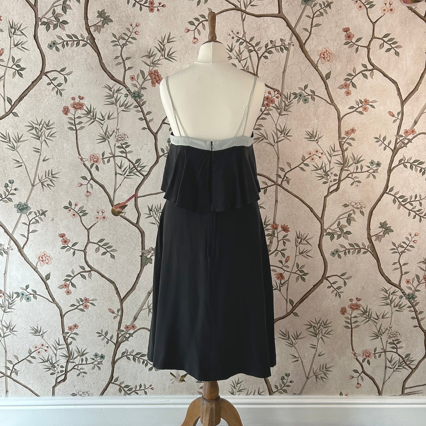 Paul Smith Black Label Monochrome Silk Dress - EU 44 (UK 8 10 12)