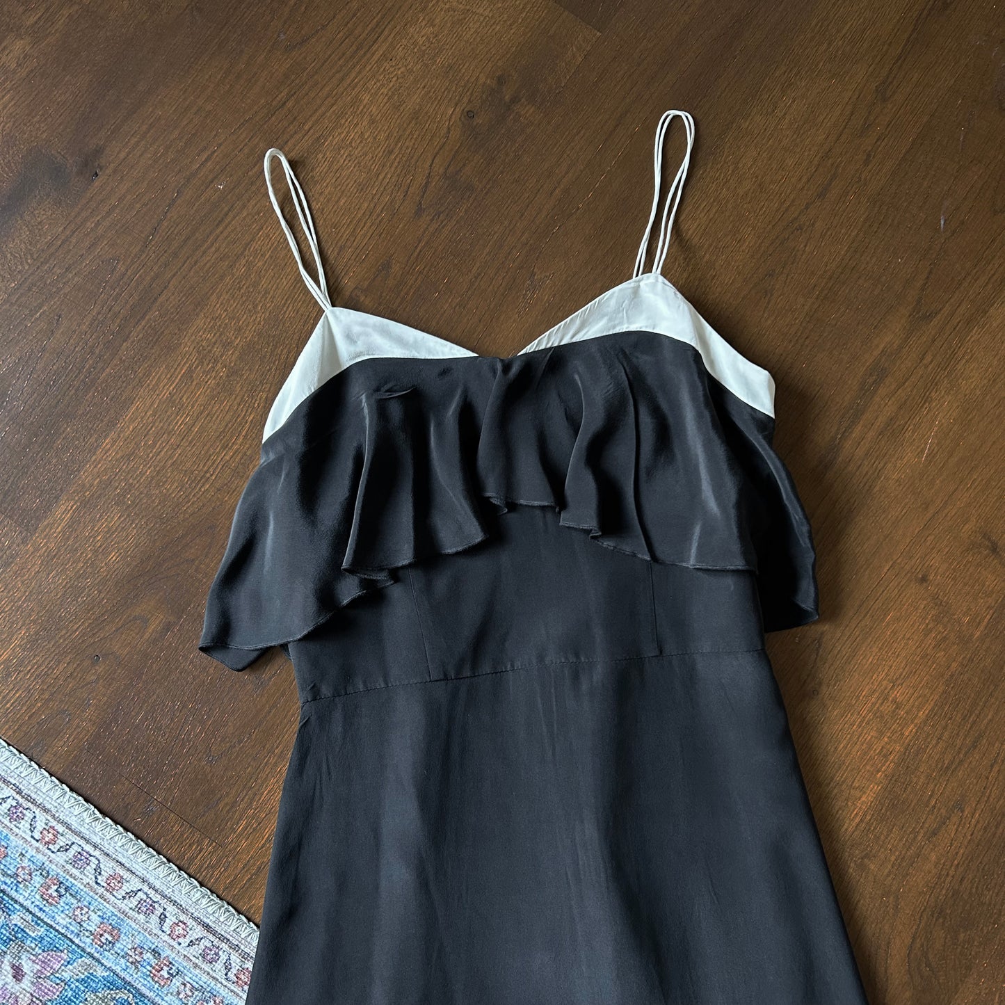 Paul Smith Black Label Monochrome Silk Dress - EU 44 (UK 8 10 12)