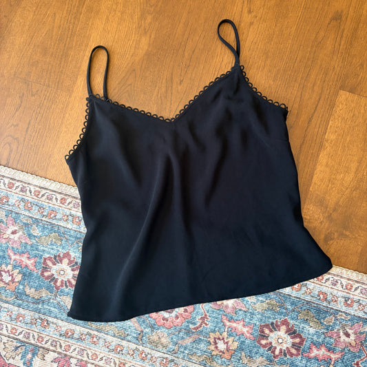 Ted Baker 'Andreno' Black Camisole - Size 3 / UK 8 10